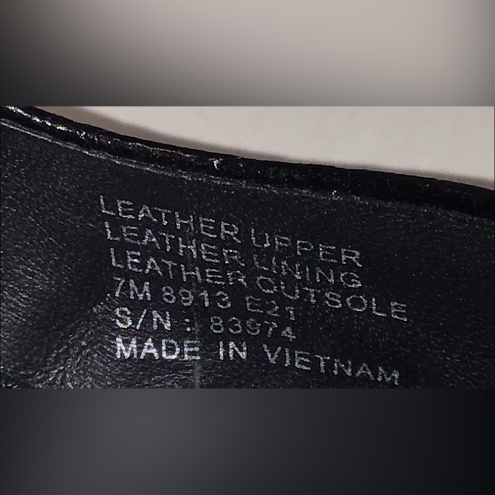 TORY BURCH Luxury Croc black Leather Georgia 25mm Medallion Logo Pumps Size 7M - Picture 7 of 7